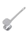 Generic Dual Sided Meat Tenderizer And Hammer Pounder, Silver 25Centimeter