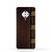 AMC Design Protective Case Cover for vivo Y9s with Dark Leather Design