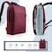 VIPTOUR Travel Laptop Backpack 16 Inch Casual Stylish for Unisex with USB Charging Port Travel Hiking College School Bookbag Casual Daypack