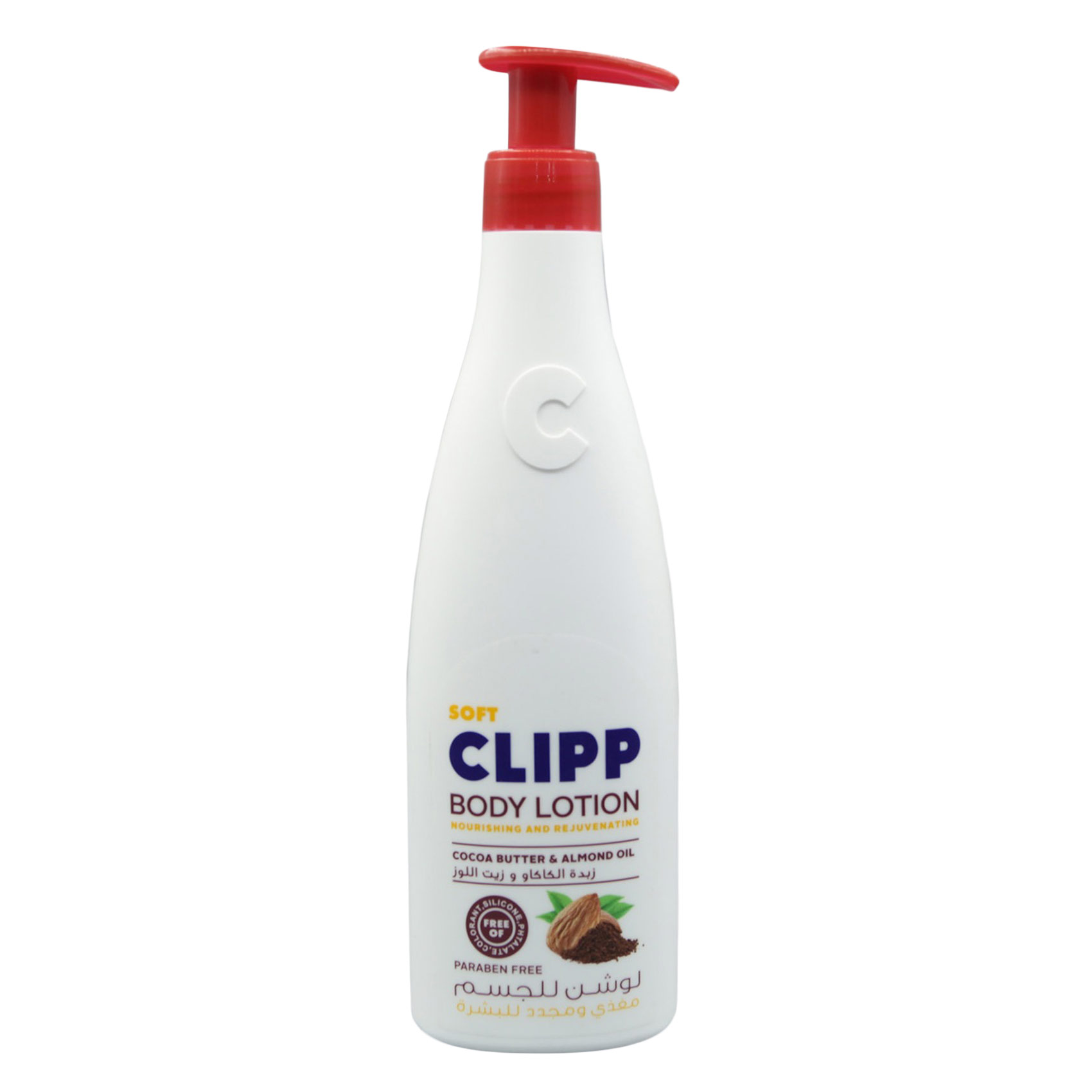 Clipp Cocoa Butter And Almond Oil Body Lotion 400ML