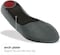 Airplus Men&#39;s Fasciitis-75020 Plantar Fascia, Orthotic Insoles Arch Support, Superior Comfort &amp; Stability, Medium, Black (Black)