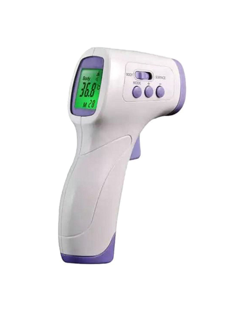 Generic Infrared Non Contact Forehead Thermometer Purple 15.5x4x4centimeter