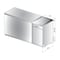 Indesit Freestanding Dishwasher - 10 Place Settings - Silver - DSFE-1B10S