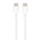 Promate 60W USB-C to USB-C Cable 1.2m White