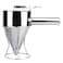 MyLifeUNIT Stainless Steel Pancake Batter Dispenser, Funnel Dispenser with Stand for Takoyaki and Baking