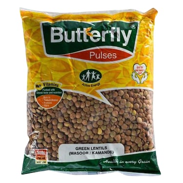 Butterfly Pulses Green Lentils 500g