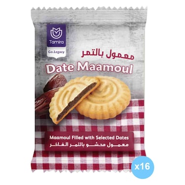 تميرة معمول تمر 16 جرام × 16