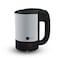 AFRA Portable Electric Kettle, 1100w, 0.5L, Stainless Steel, Rapid Heating, Compact Design, Convenient Water Level Indicator, Automatic Shut-Off, AF-0511KTSS, 2-Year Warranty