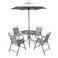 Textline Patio Set 6Pcs Without Umbrella Base