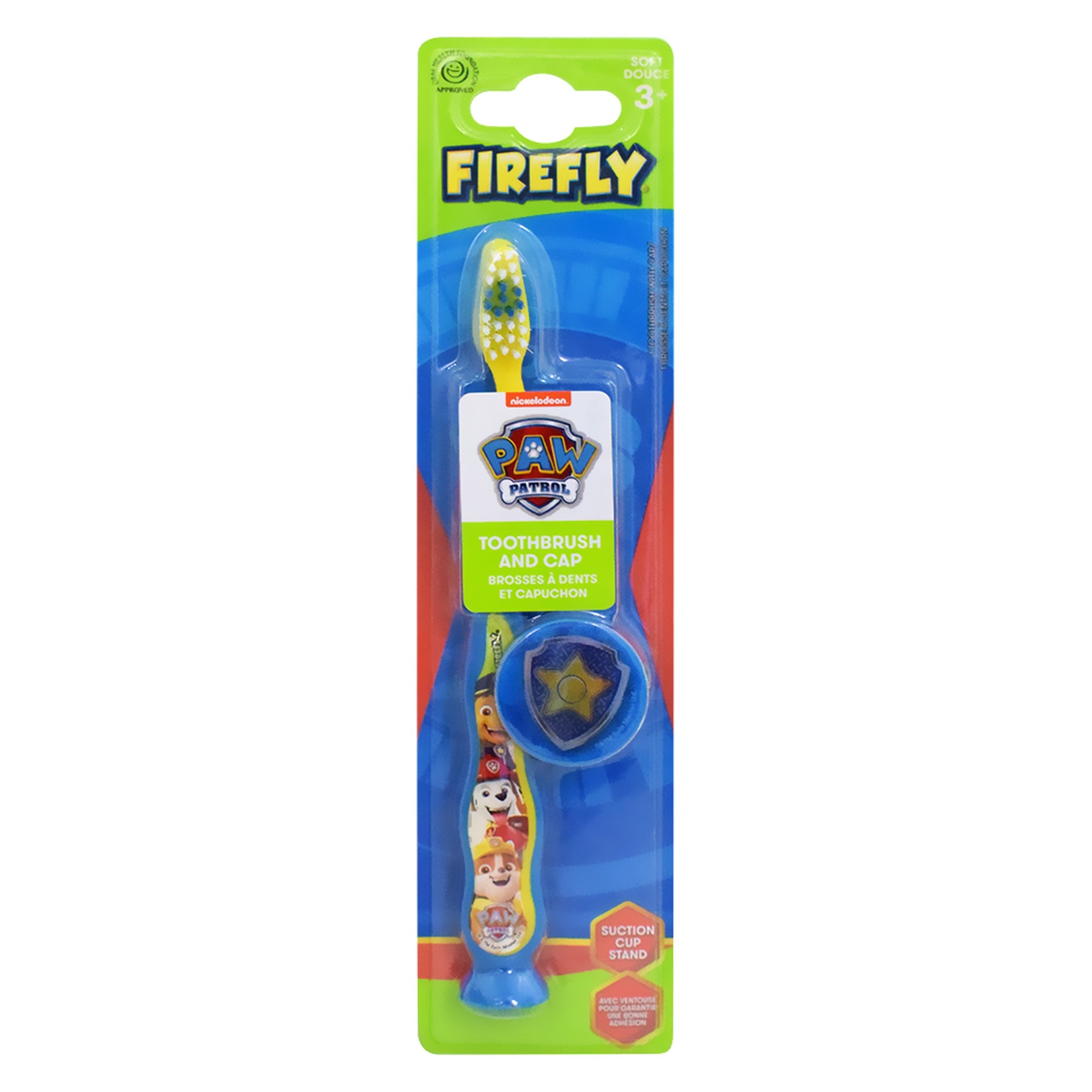 Firefly Paw Patrol Single Brush With Cap Multicolour