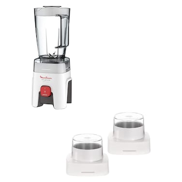 Moulinex Genuine Blender LM242B28, 1.75 L, 500 W, Pulse Function, White