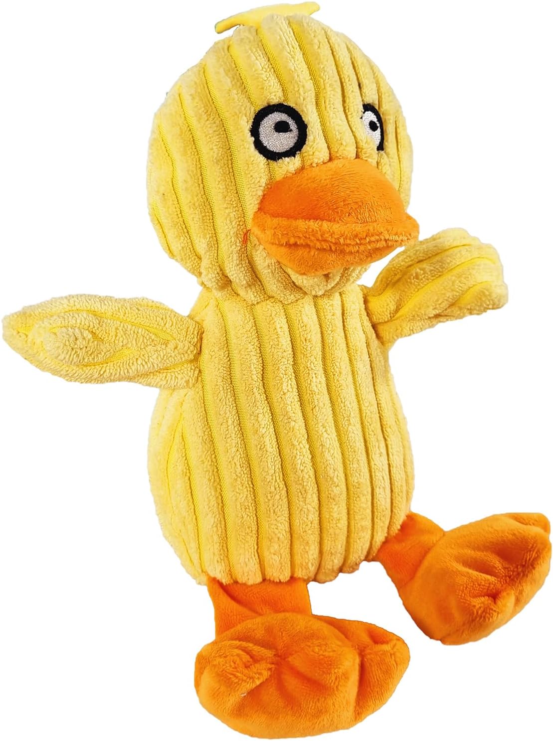 Dog Toy, Teeth Cleaning Plush Toy, Interactive Dog Chew Toy, Non-Toxic and Safe Toy for Dogs, Chew Teeth Exercise, Cute Chicken Plush Chew Toy, Yellow Color Duck