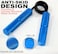 Sky Land Hand Grip Strengthner 100Lb, No Slip Heavy Duty Hand Gripper Exerciser, Arm Muscle Builder, Wrist Strengthener Em 9313 Blue