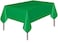 Markq Plastic Tablecloth for Rectangle Table 54" x 72" Disposable Table Cover for Bridal Shower Wedding Birthday Party Decorations (Emerald Green)