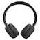 جي بي إل تيون 520BT سماعات رأس مع ميكروفون فوق الأذن بتقنية البلوتوث وباس نقي، أسود