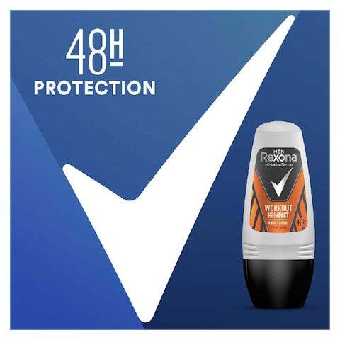 Rexona Workout Antiperspirant Roll on for Men - 50ml