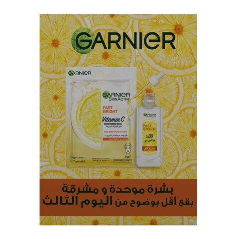 Garnier Skinactive Fast Bright Vitamin C Serum - 30 Ml