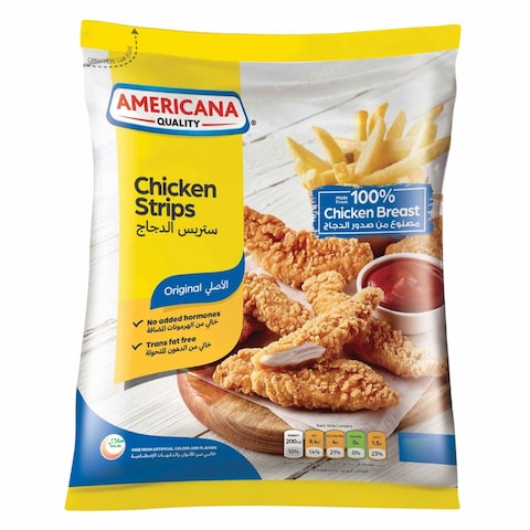 AMERICANA CHICKEN STRIPS PLAIN 1 KG