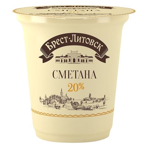 Savushkin 20% Fat Sour Cream 315g