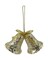 Christmas Hanging Bells w/ Sequins Gold 2Pcs/Pk