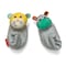INFANTINO FOOT RATTLE ZEBRA/TIGER