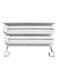 Generic Triple Roller Kitchen Paper Dispenser White 28X48cm