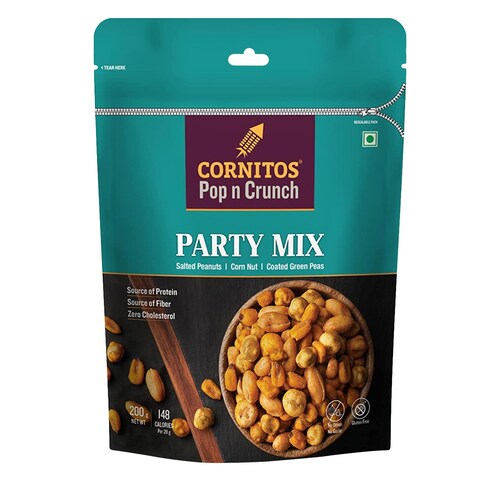 Cornitos Pop N Crunch Party Mix Nuts 200g
