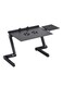 Foldable Laptop Table Stand Black