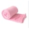Single Blanket  Pink Size 150 x 200 cm