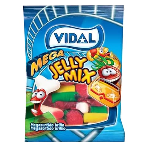 Vidal Mega Jelly Mix Halal 100G
