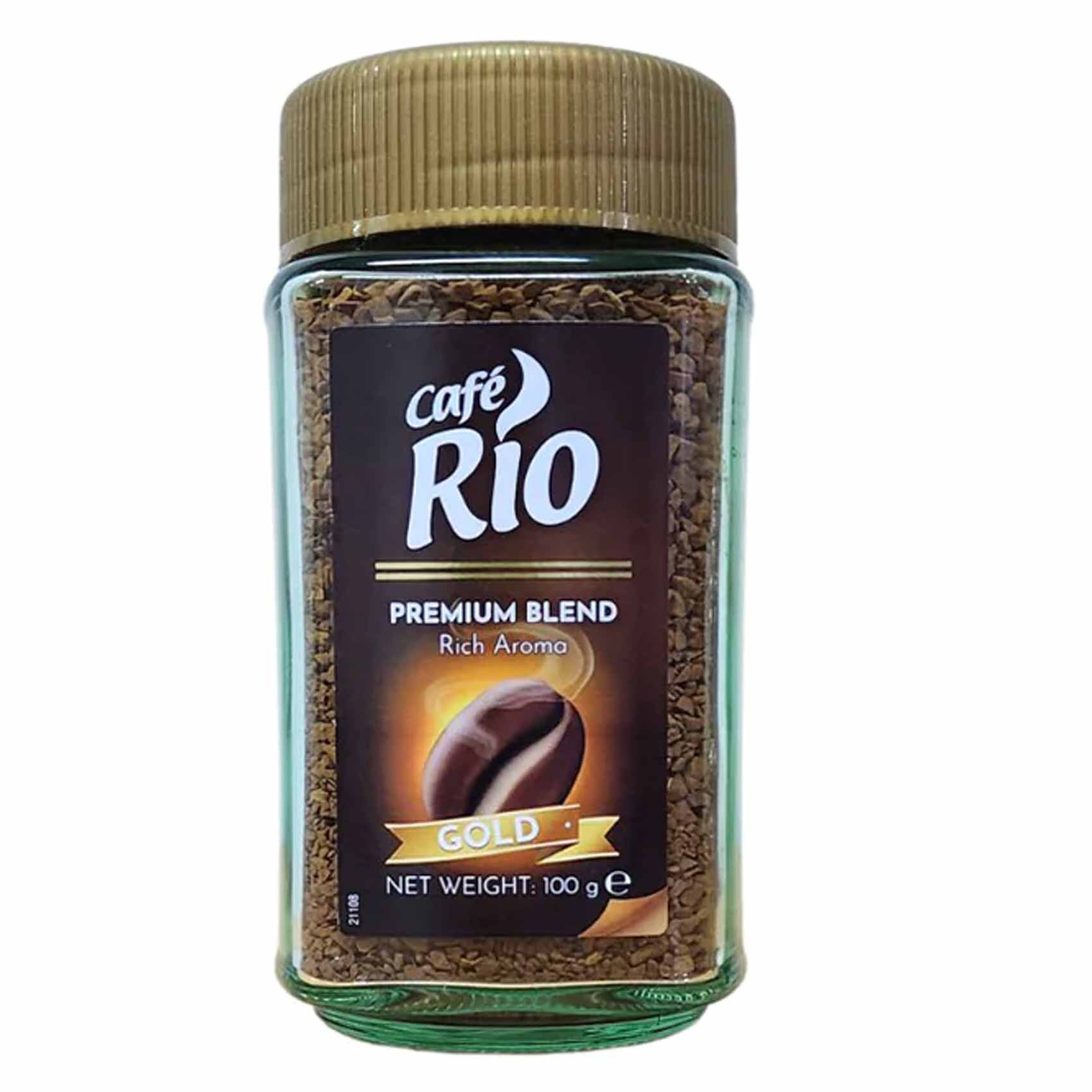 Buy Cafe Rio Premium Blend Rich Aroma Gold Coffee 100GR