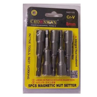 Magnetic Nut Setter 8MM 5Pieces
