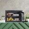 Rubik Safe Box A4 Document Size Locker Security Safety Deposit With Key and Keyless Entry (35x25x25cm) Black