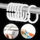 Italo Shower Curtain Rings For Bathroom,Kitchen, Living Room, Bedroom etc