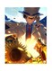 Metal Plate Of The Anime Detective Conan Poster Multicolour