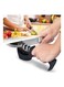 Generic 3-In-1 Knife Sharpener -Black/Silver 19.5X7X4.5cm