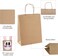 Lavish Brown Paper Bags With Handles, Size : 26X10X36 cm [250-Units] For Gift Bags For Business, Merchandise, Retail, Grocery, Packaging, Party Favor