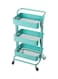 Almufarrej 3-Tier Storage Rack Blue 43x36x87cm