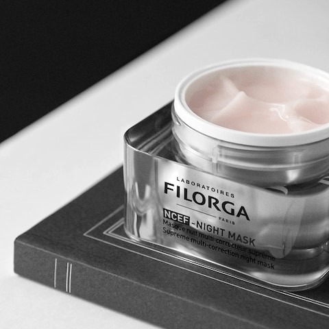 Filorga Laboratoires Ncef-Night Mask   Supreme Multi-Correction Night Cream, Contains Skin Reviving Melatonin&acirc;&euro;Cx, Hyaluronic Acid And Collagen For Wrinkles, Firmness &amp; Radiance, 1.7Oz