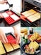 Generic 4-Cavity Waffles Cake Baking Mould Red 285 X 185Millimeter