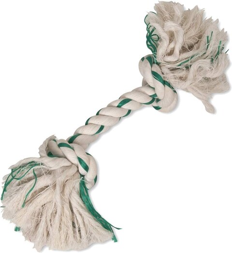 Petmate FRESH N FLOSS 2KNOT BONE LARGE SPEARMINT