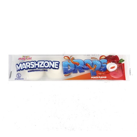 Magical Marshzone Marshmallow Drops - Peach Flavor - 20 gram