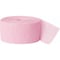 Unique- Creape Streamer Pastel Pink 972 in