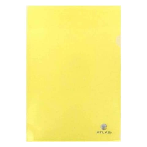 ATLAS CLEAR FOLDER PP 0.2MM A4 YLW