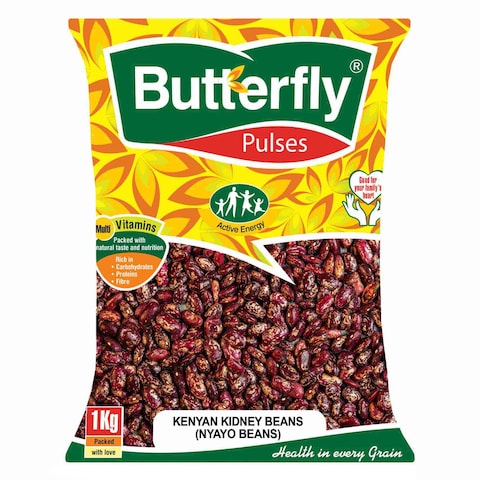 Butterfly Pulses Kenyan Kidney Beans 1Kg