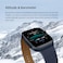 Mibro Smart Watch T2 (Deep Blue) - 1.75" Amoled Display, Bluetooth Calling, 10 Day Battery, 2ATM, GPS Positioning, Sports Modes, Heart Rate, Sleep, Motion Sensor, Altitude &amp; Barometer, Access Card