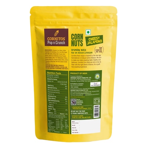 CORNITOS CORN NUTCHEESY JALAPEN150G