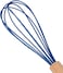 Royalford Silicone Egg Whisk, Wooden Handle Egg Beater, Rf10654 Perfect For Non Stick Cookware, Milk And Egg Blender Heat Resistant Kitchenware For Whisking, Multicolor