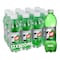 7UP Zero Zesty Lemon And Lime Flavor Zero Sugar Bottle 500ml Pack of 12