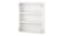 Wall cb w 2 shelves, white60x15x75 cm